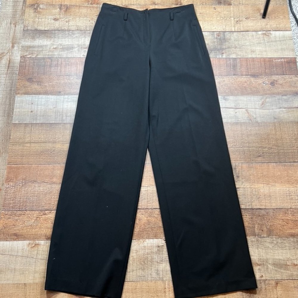 Jones New York Black Wide Leg Pants size 8
